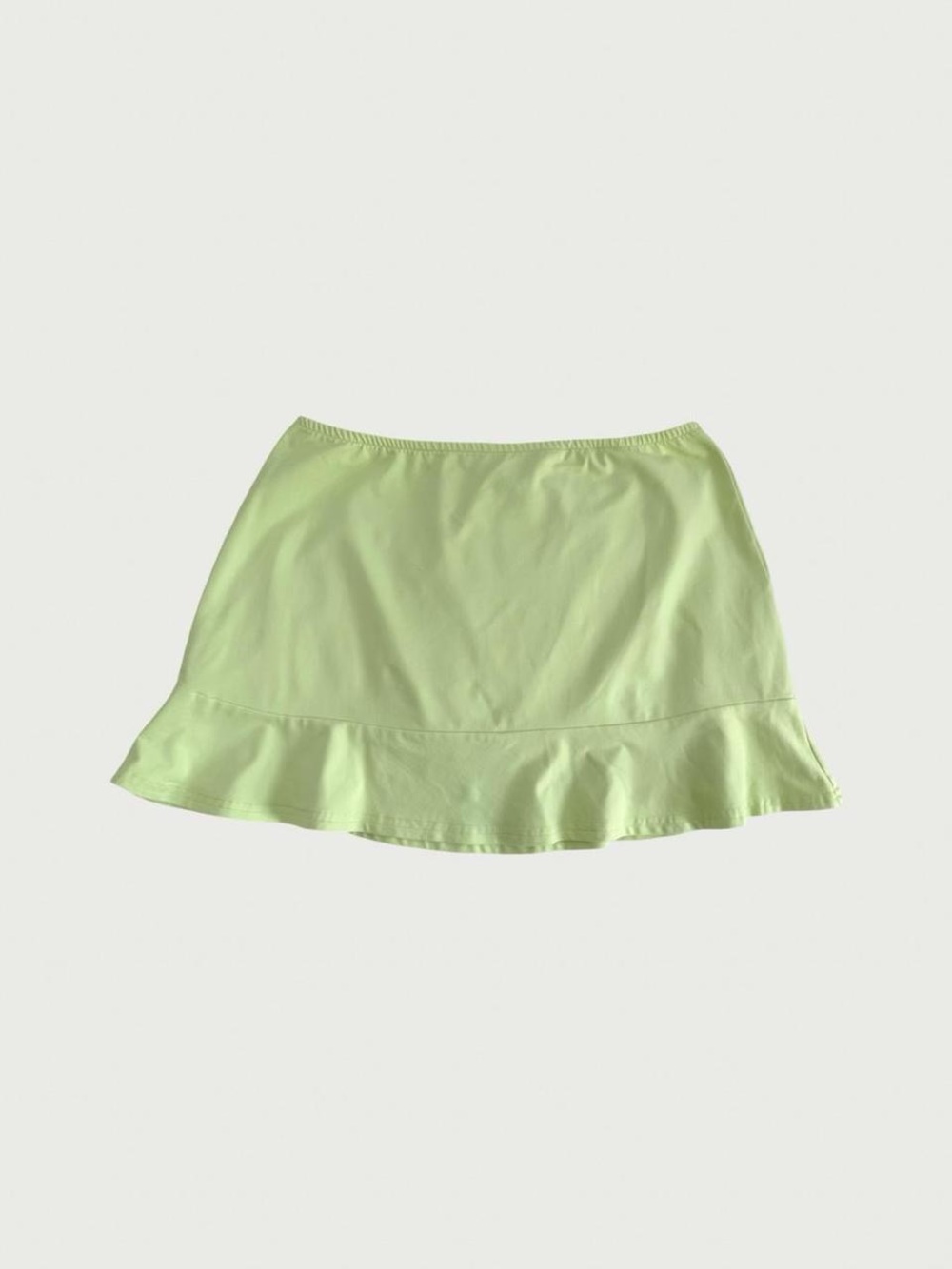 Stretchy Low Rise Mini Skirt